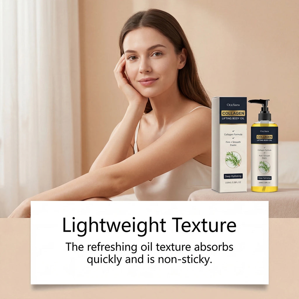 Collagen Firming Body Oil for Skin Elasticity and Hydration
