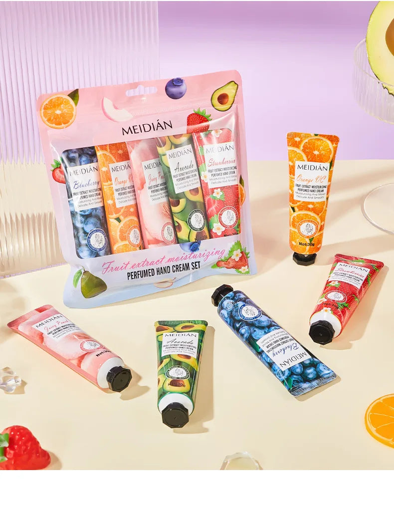 Fruit Scented Moisturizing Hand Cream Set