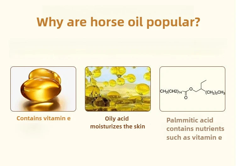 Moisturizing Horse Oil Repair Cream for Dry Cracked Skin