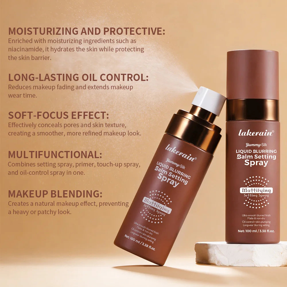 Long-Lasting Oil Control Makeup Setting Spray - 4