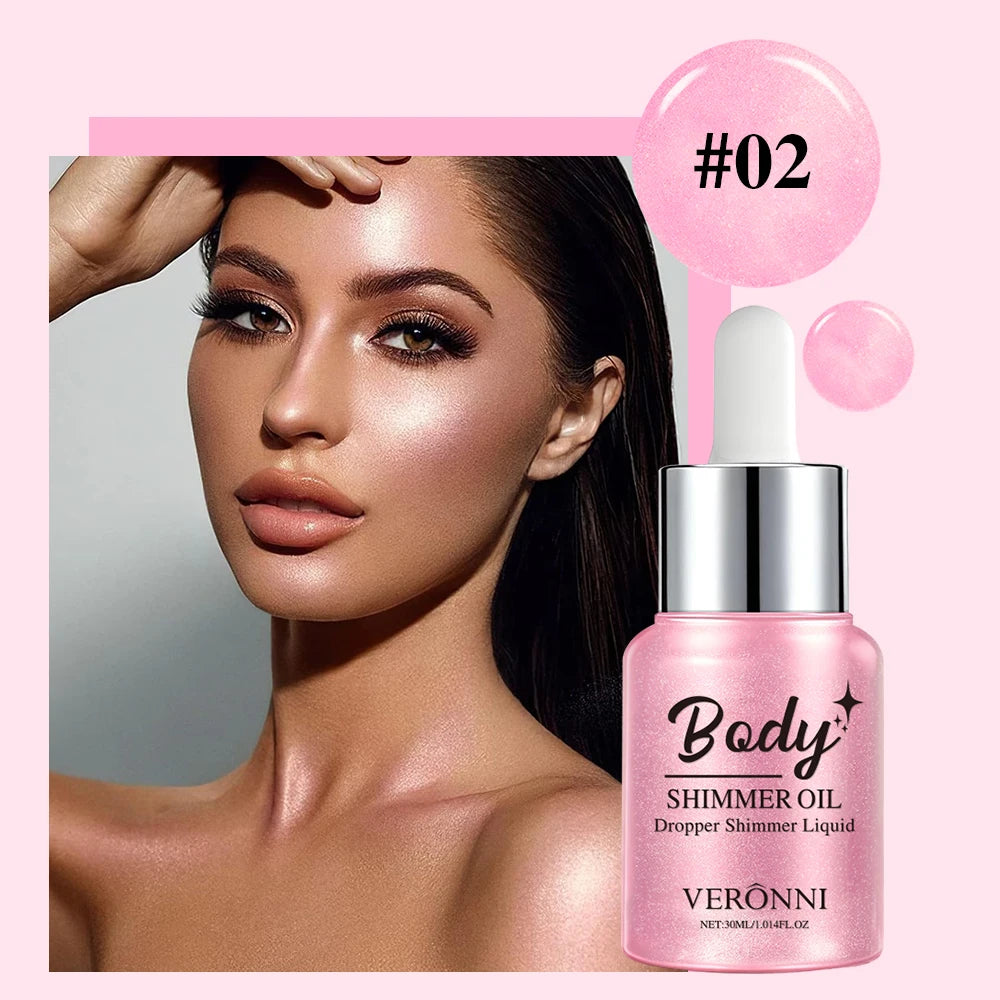 Liquid Shimmer Body and Face Highlighter - 15