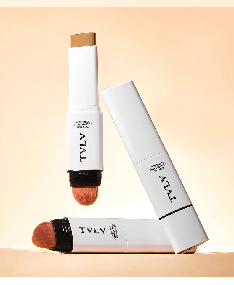 Double-Ended Face Concealer with Built-in Blending Brush - 20