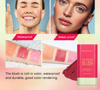 Cream Blush and Lip Tint Stick for Natural Glow
