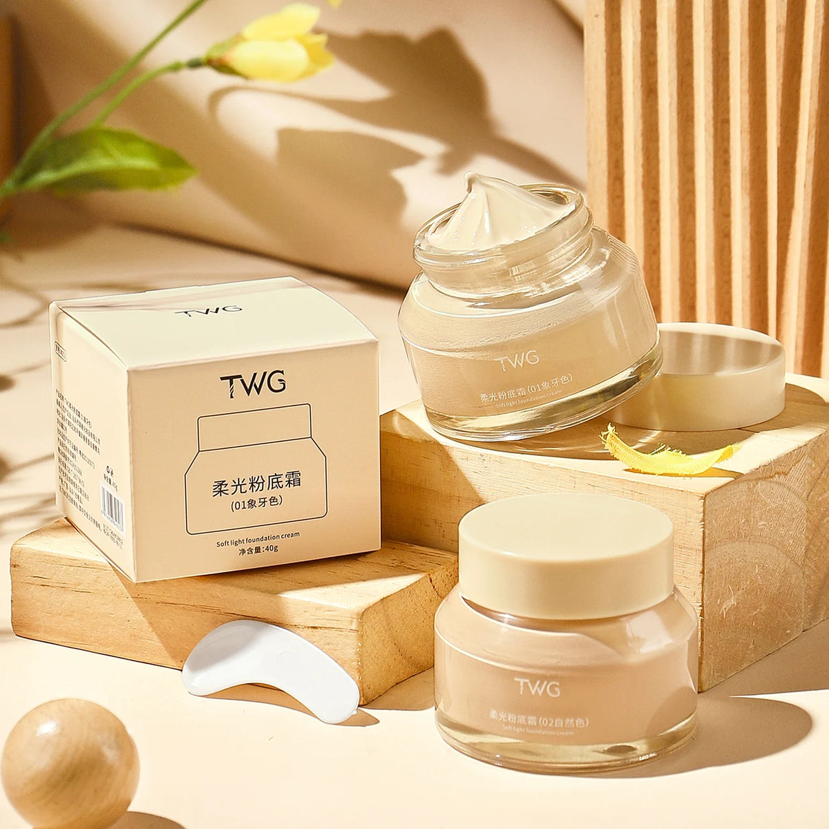 Buildable Soft Matte Liquid Foundation Cream