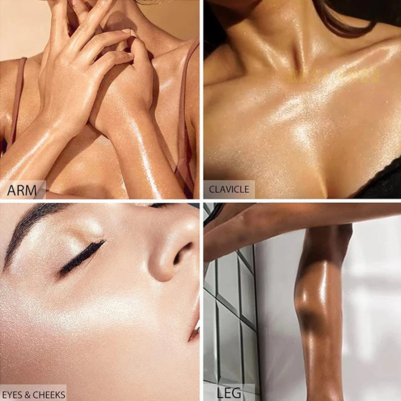 High Gloss Shimmer Glitter Body Highlighter Spray