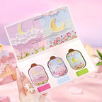 Portable Floral Solid Perfume Balm Set for Women