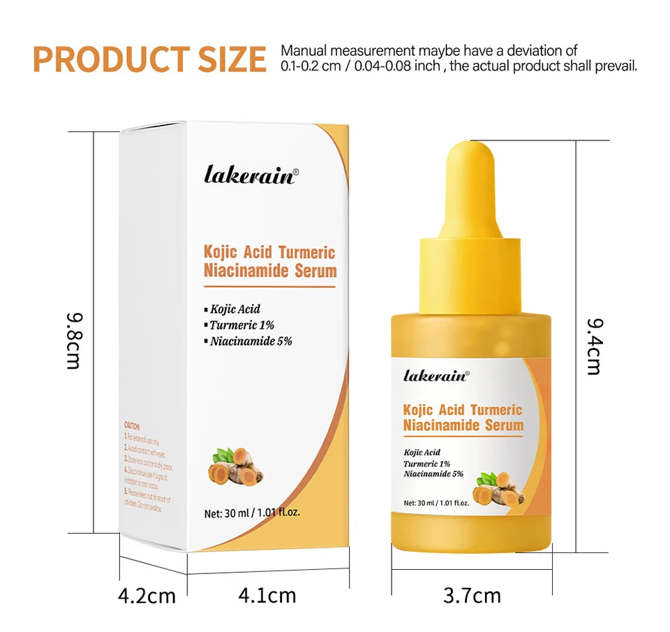 Brightening Kojic Acid & Turmeric Facial Serum - 17