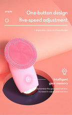 Electric Sonic Facial Cleansing Brush for Radiant Skin