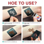 Temporary DIY Tattoo Paste for Festivals and Body Art