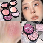 Triple-Tone Gradient Matte Highlighter and Blush Palette