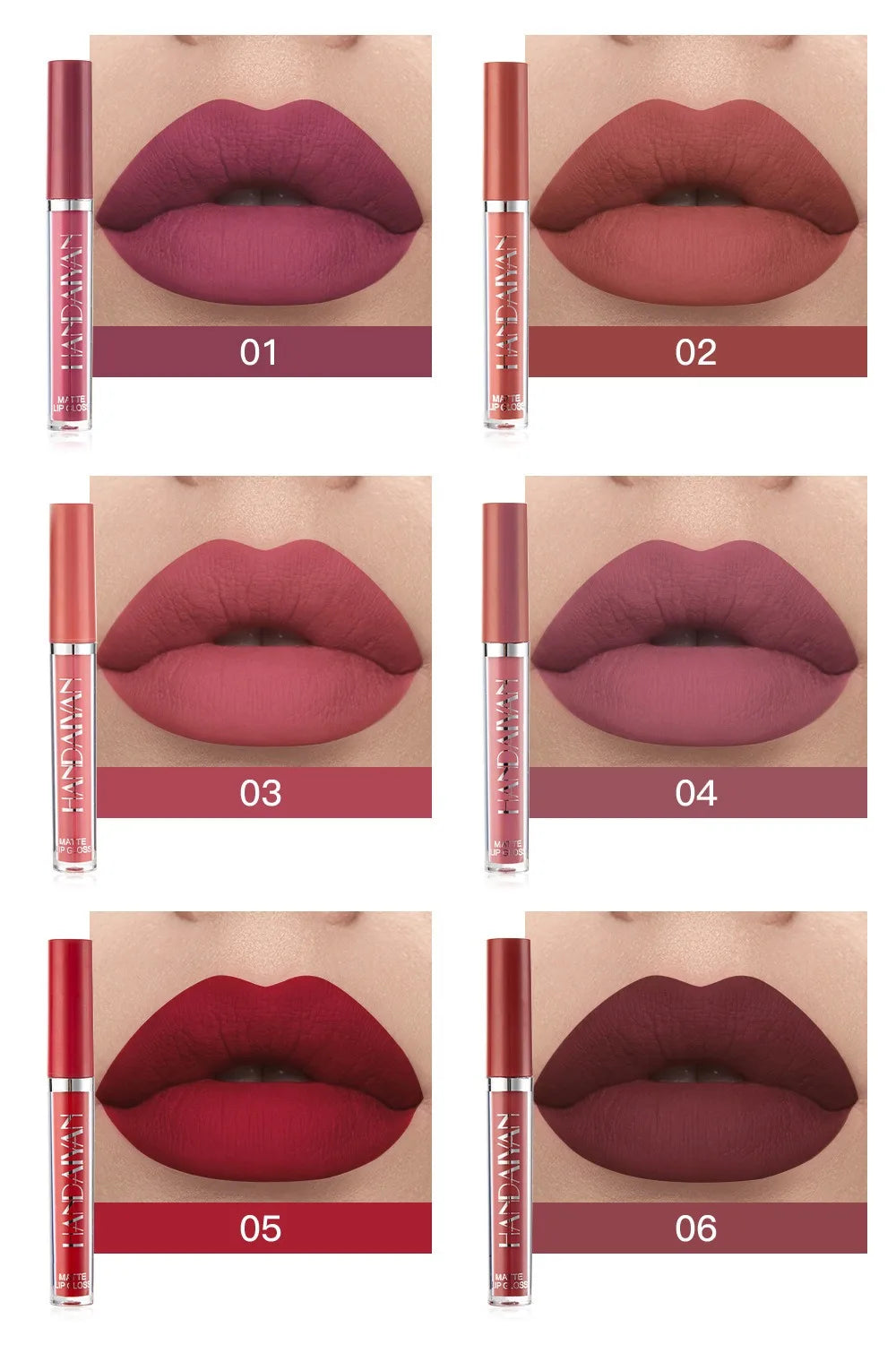 Velvet Matte Liquid Lipstick Set