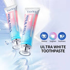 Sea Salt Peach Whitening Toothpaste for Daily Oral Care