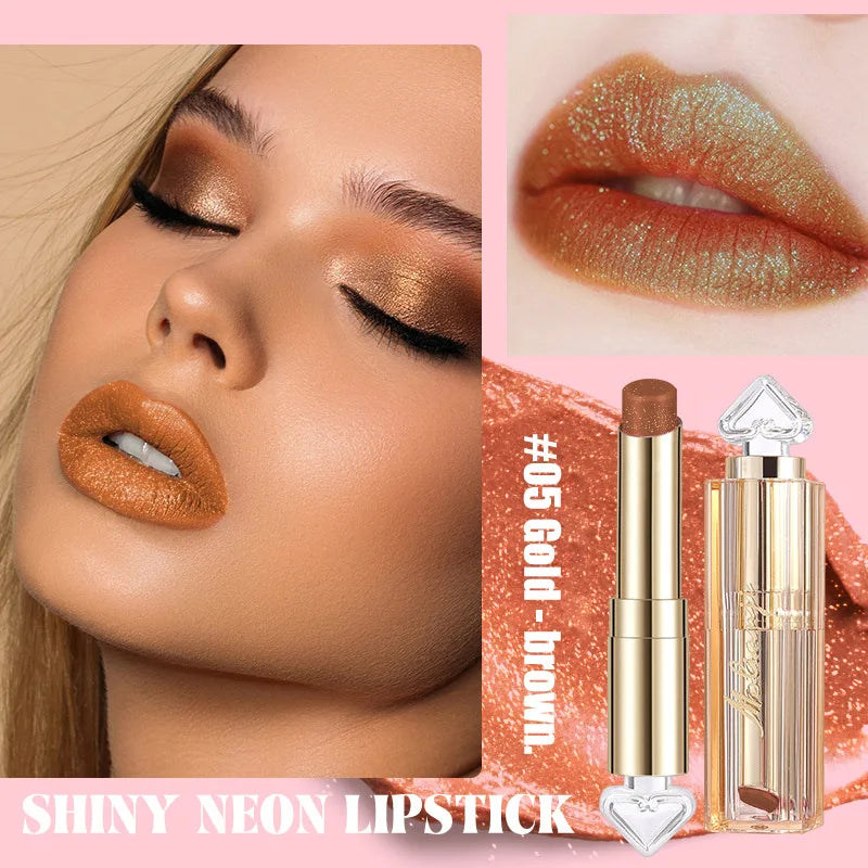 Long-Lasting Pearlescent Color-Changing Lipstick