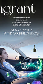 Tea Scented Hanging Car Air Freshener Set