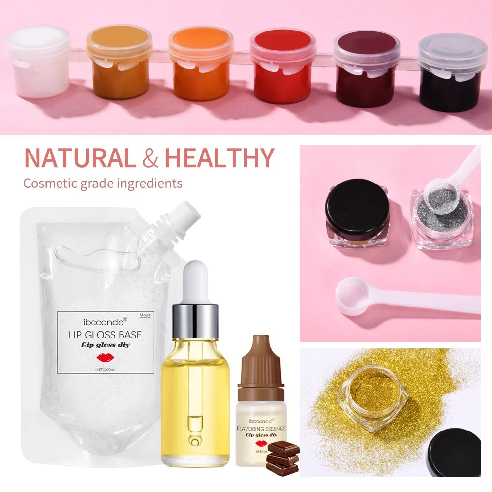 DIY Complete Lip Gloss Making Kit - 4