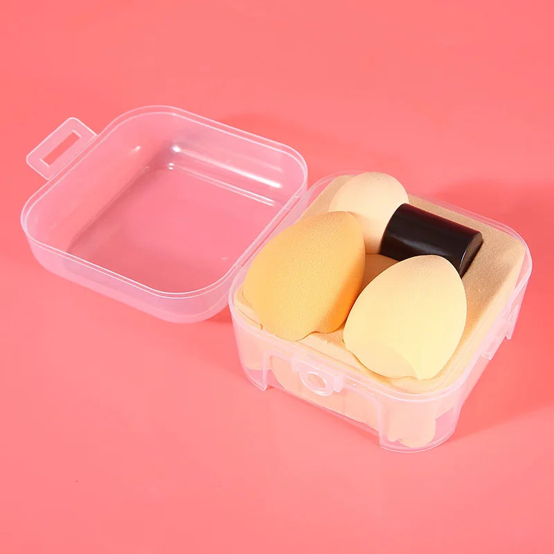 3-Piece Makeup Sponge Set with Storage Case - 17