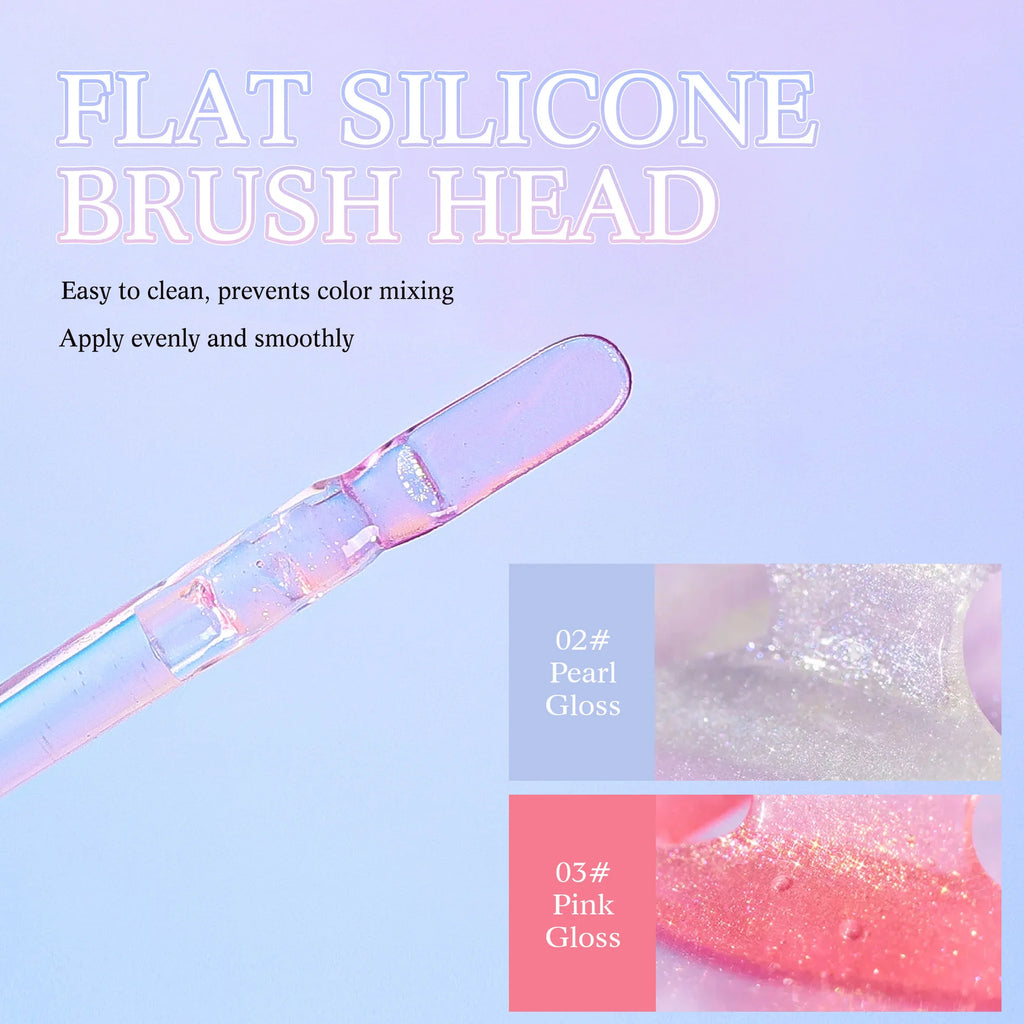 High-Shine Moisturizing Glitter Lip Gloss