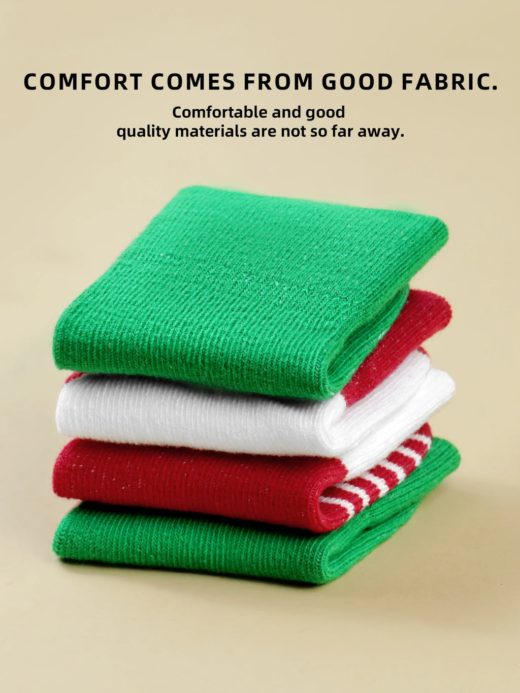Cozy Christmas Non-Slip Baby Socks