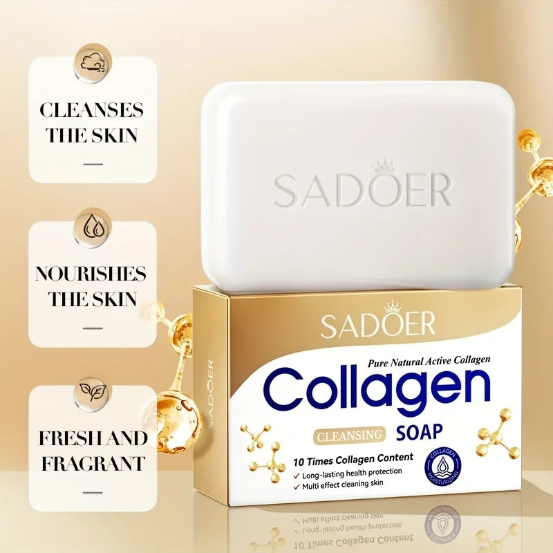 Collagen Firming Face and Body Cleansing Soap