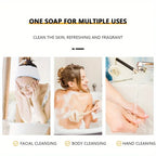 Natural Lemon Handmade Soap for Deep Cleansing and Hydration