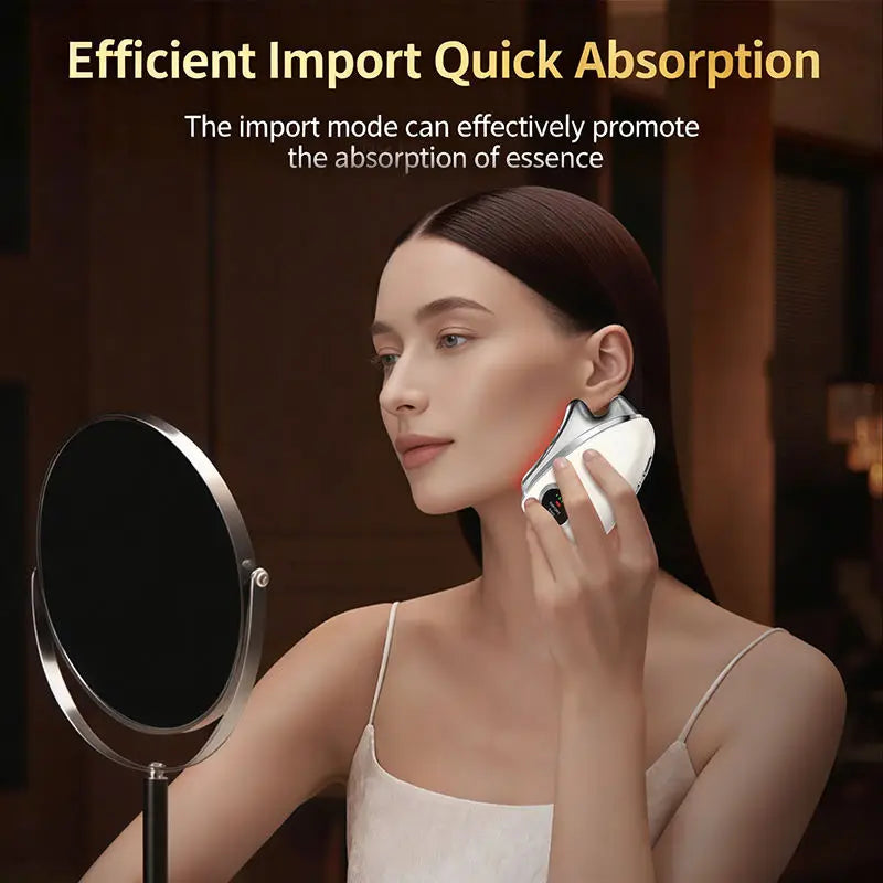 3-in-1 LED Facial Sculpting Wand for Skin Rejuvenation