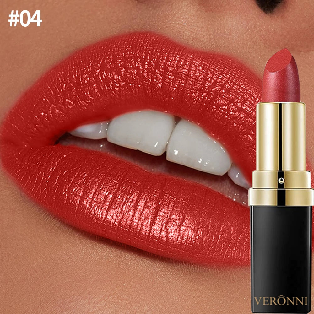 Shimmer Diamond Pearl Lip Gloss for Long-Lasting Shiny Lips