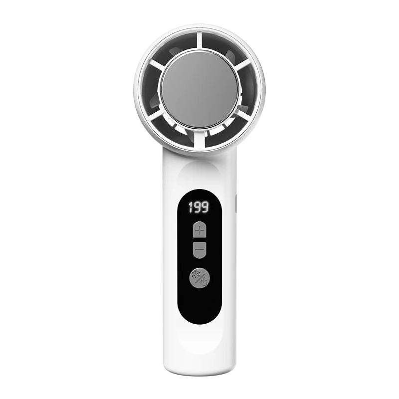 Portable Handheld Ice Cooling Turbo Fan with LED Display