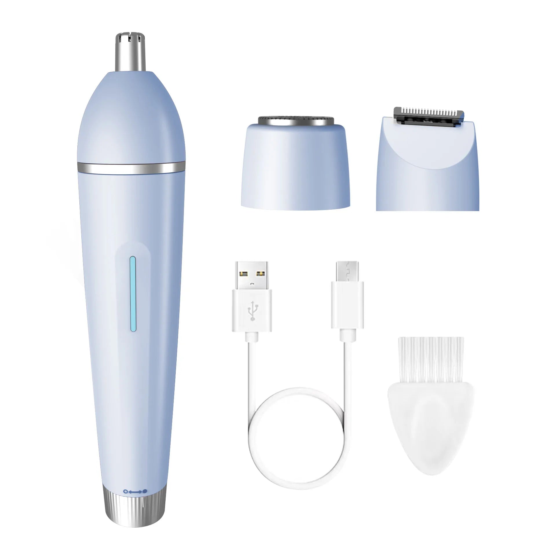 3-in-1 Waterproof Electric Shaver and Trimmer for Women - 20