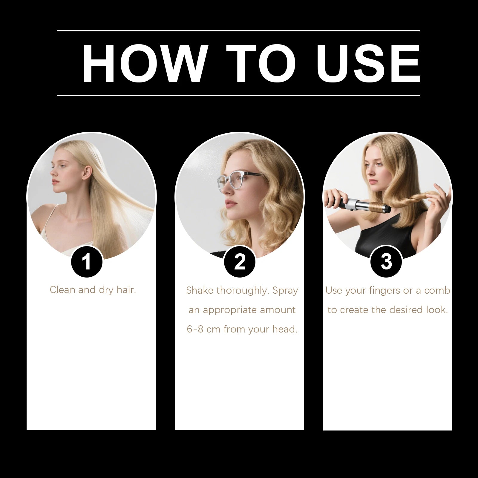 Volumizing Sea Salt Hair Styling Spray - 12