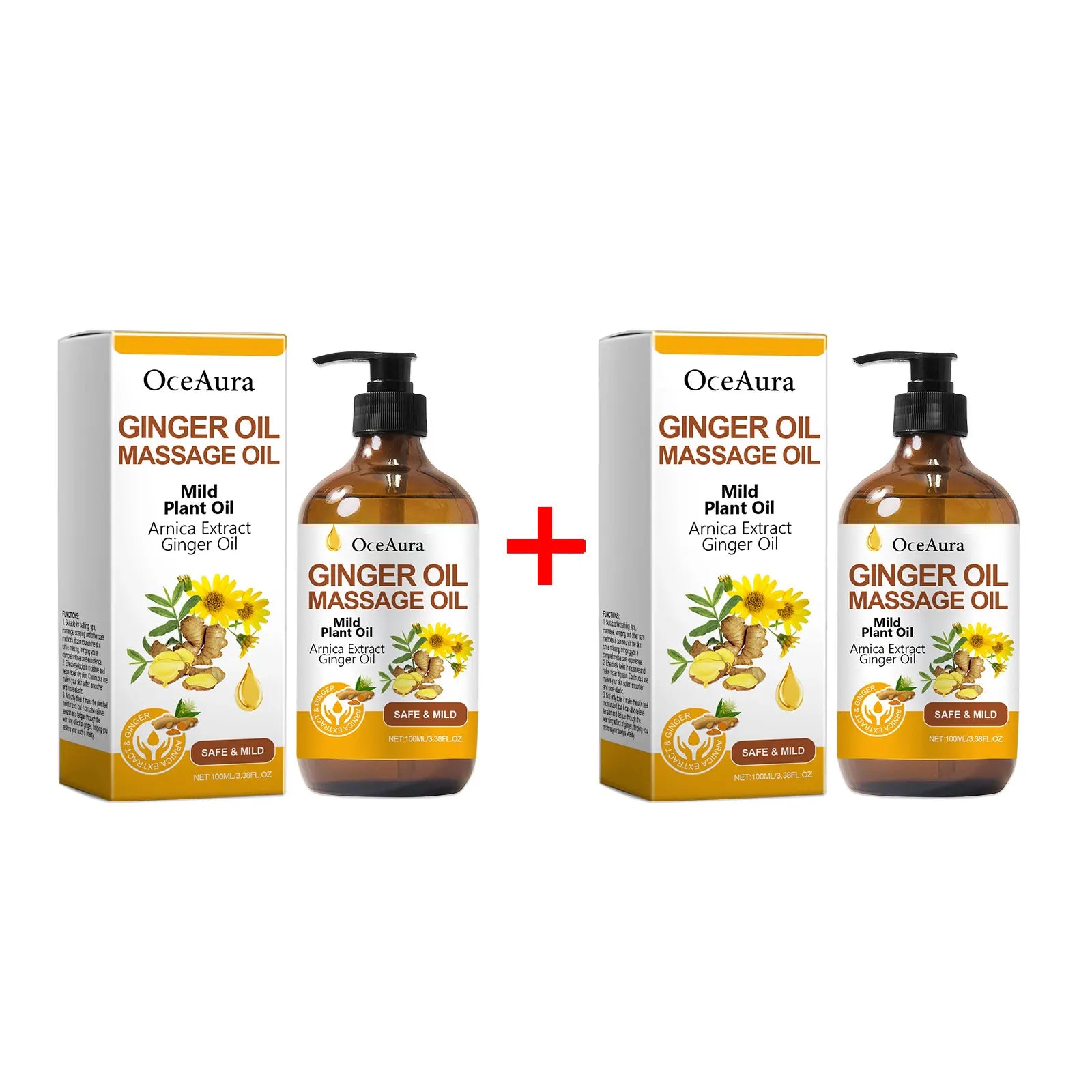 Relaxing Ginger Body Massage Oil for Muscle Relief - 7