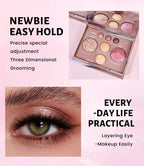 All-in-One Travel Makeup Palette for Face and Eyes