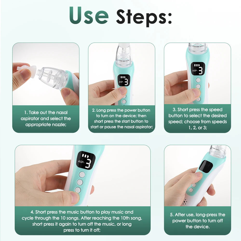 Electric Nasal Aspirator for Babies