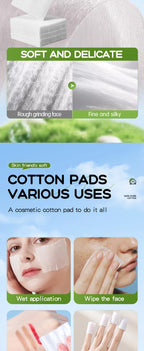 Gentle Avocado Cotton Makeup Remover Pads