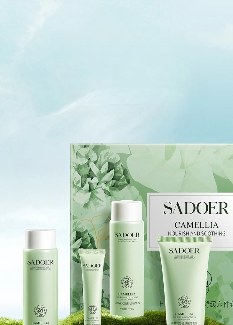 Camellia Nourishing and Soothing 6-Piece Skincare Set