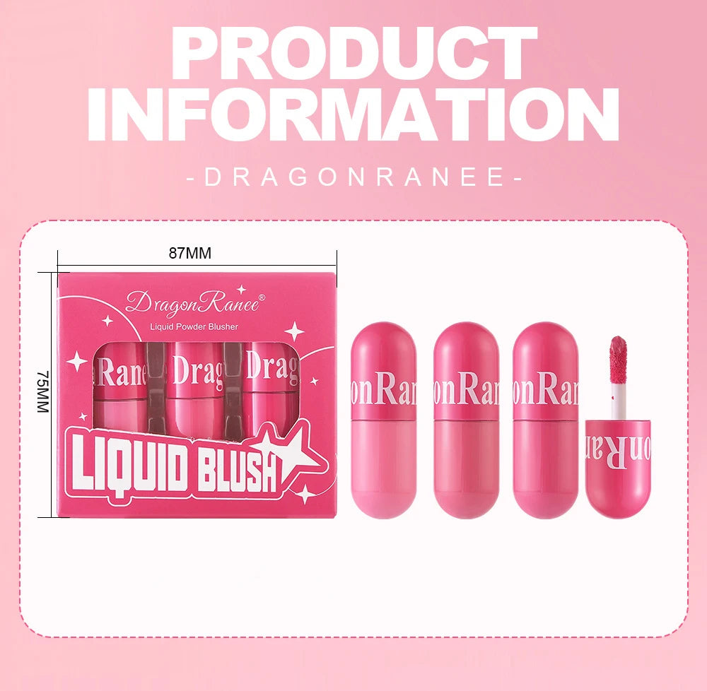 Waterproof Liquid Blush Makeup Set - 11
