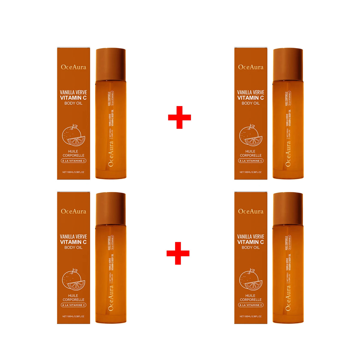 Vitamin C Brightening Body Oil for Glowing Hydrated Skin