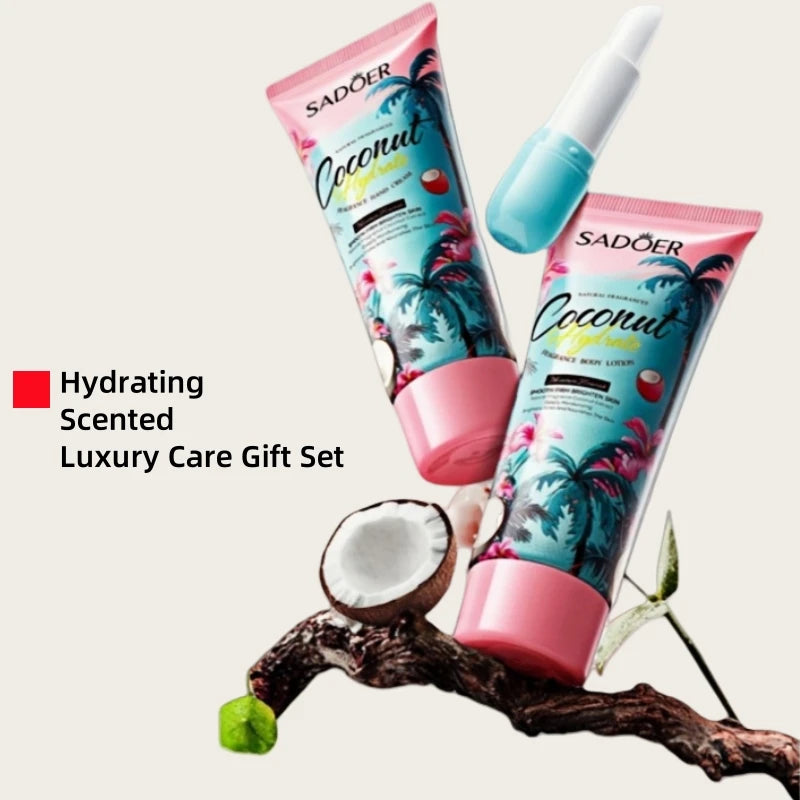 Coconut Water Hydrating Skin Care Gift Set