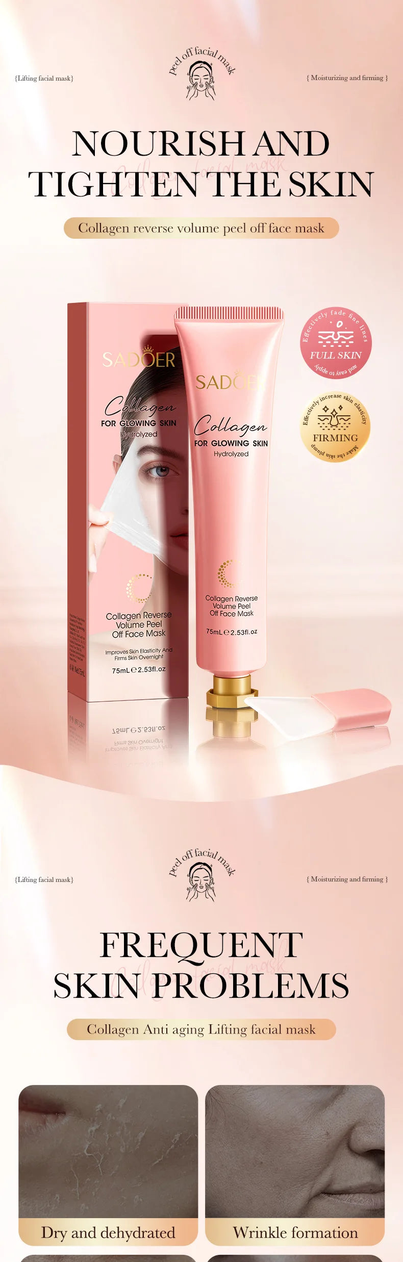 Collagen Firming Peel-Off Face Mask