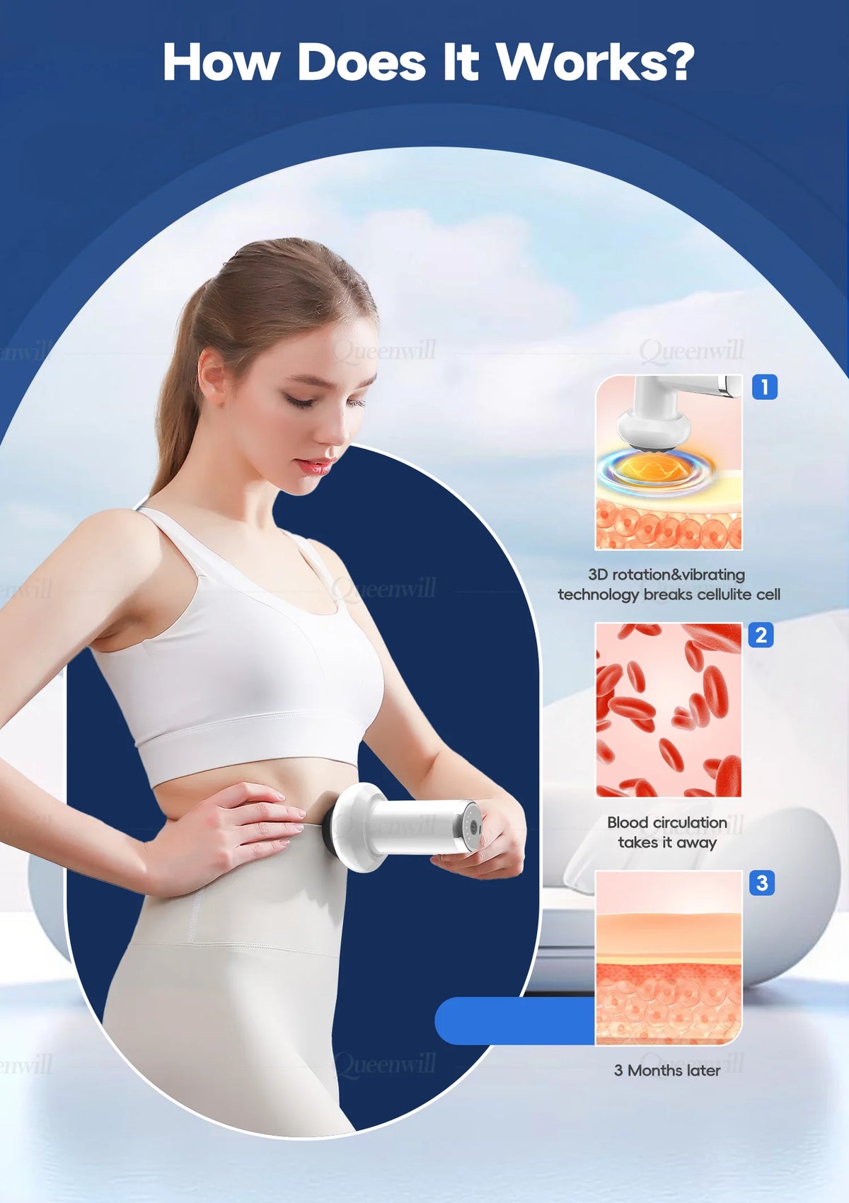 Portable Deep Tissue Body Sculpting Massage Gun