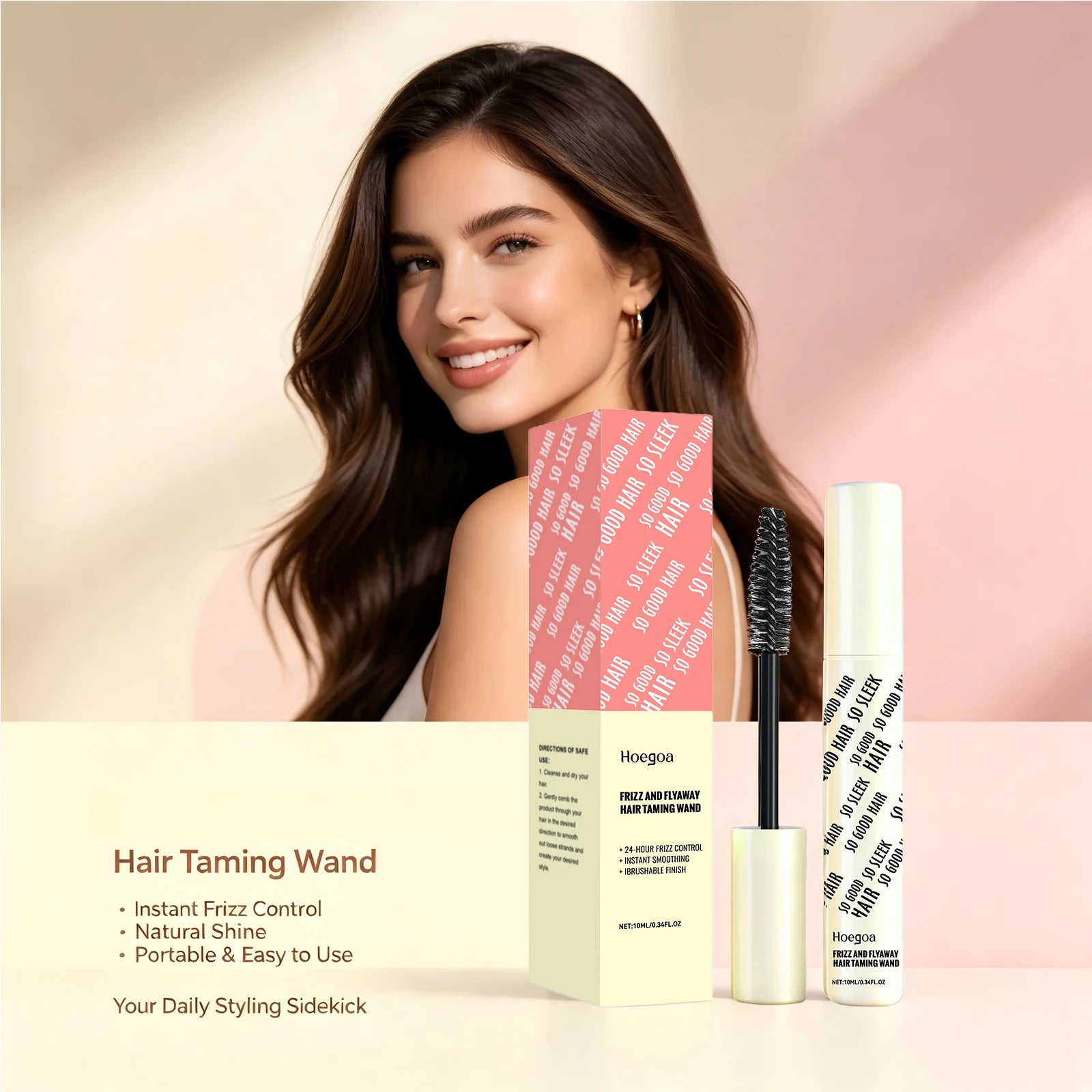 Anti-Frizz Hair Finishing Wand for Sleek Styles - 6