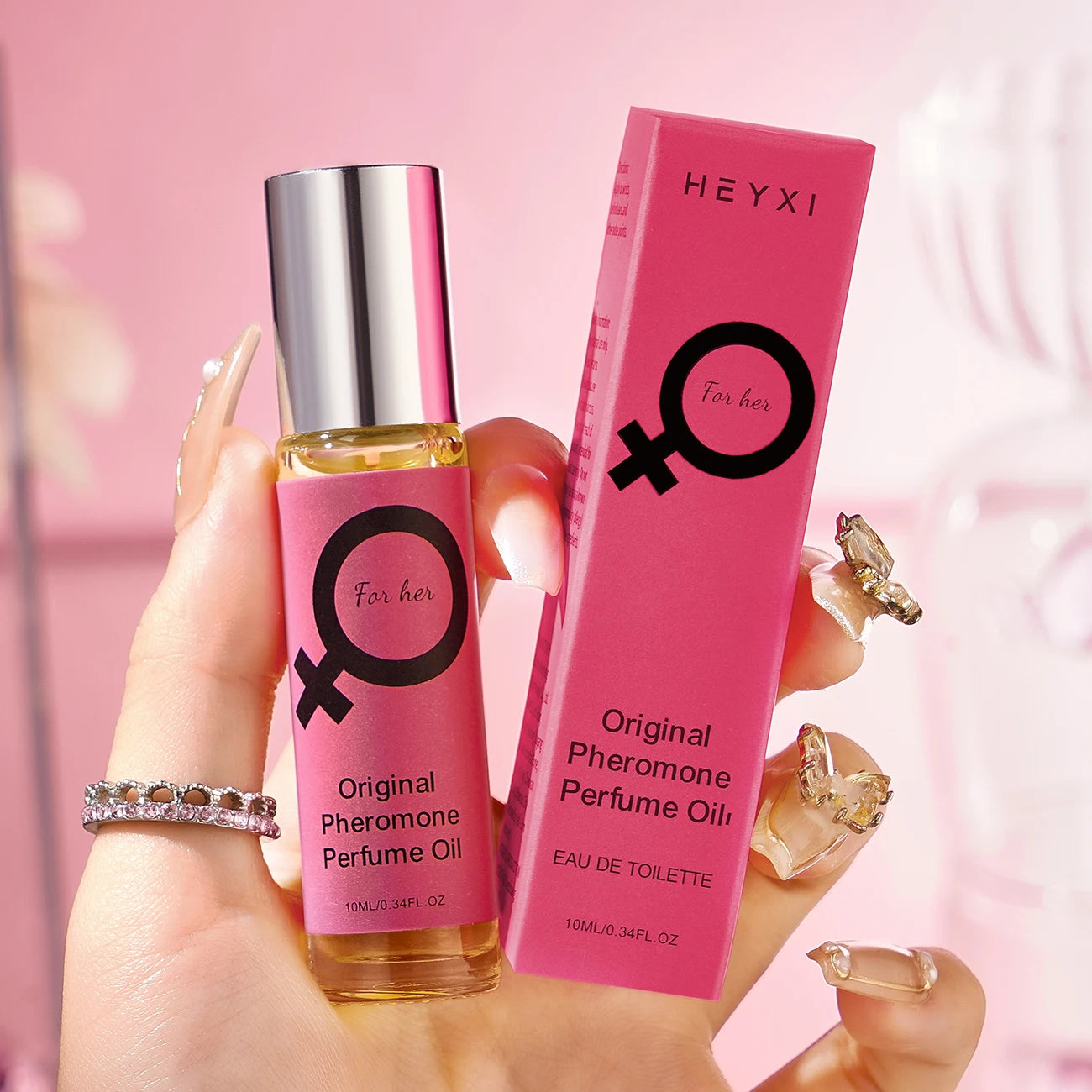 Long-Lasting Pheromone Roll-On Perfume for Women - 3