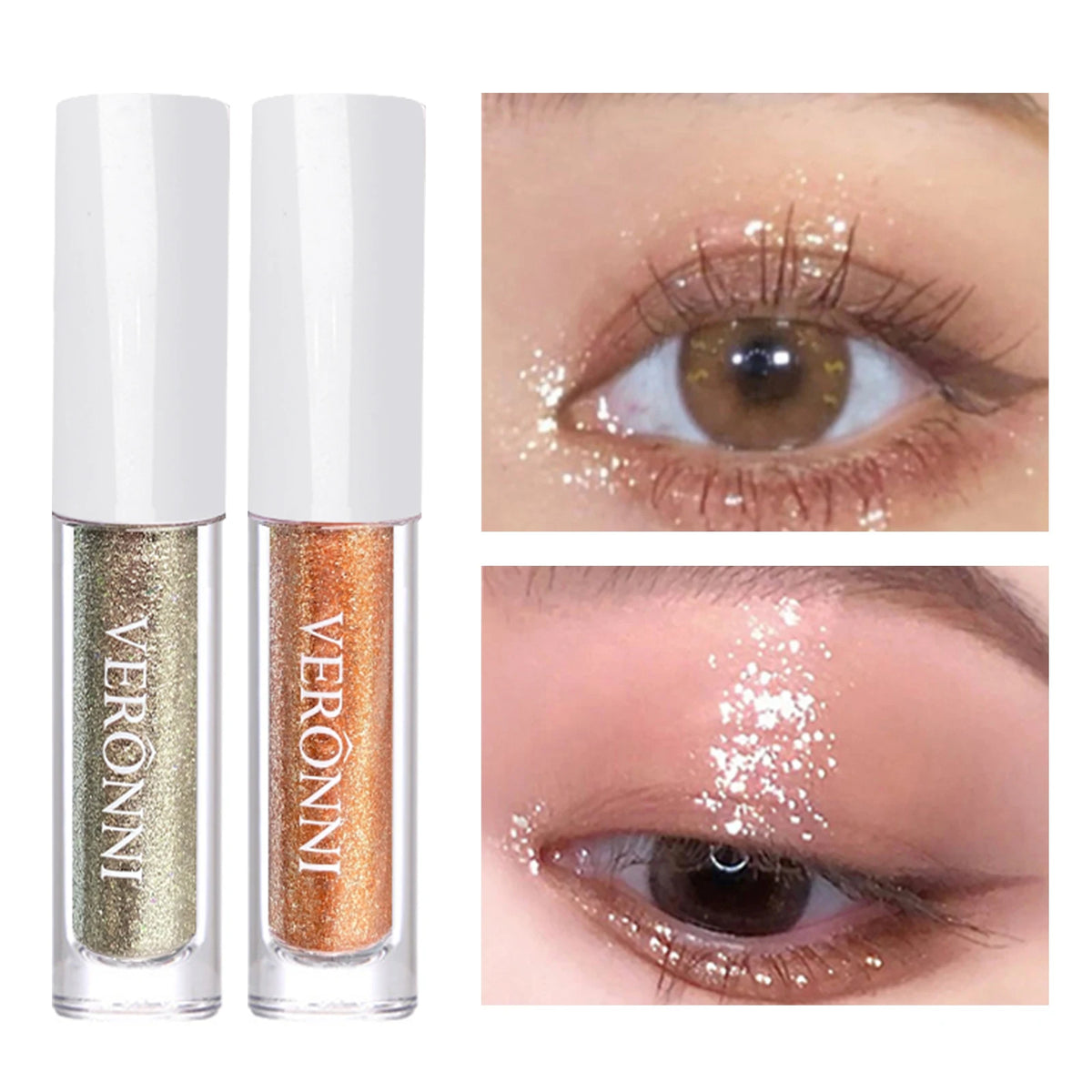 Waterproof Shimmer Liquid Glitter Eyeshadow