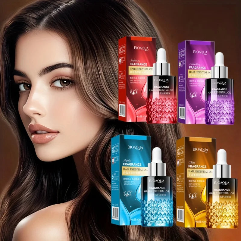 Smoothing Fragrance Hair Care Oil for Frizz Control - 1