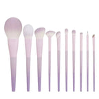 10-Piece Professional Soft Makeup Brush Set