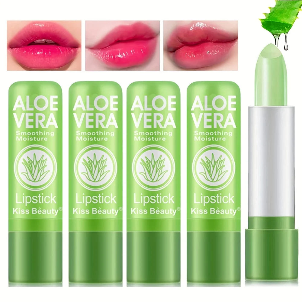 Aloe Vera Color Changing Moisturizing Lipstick - 18