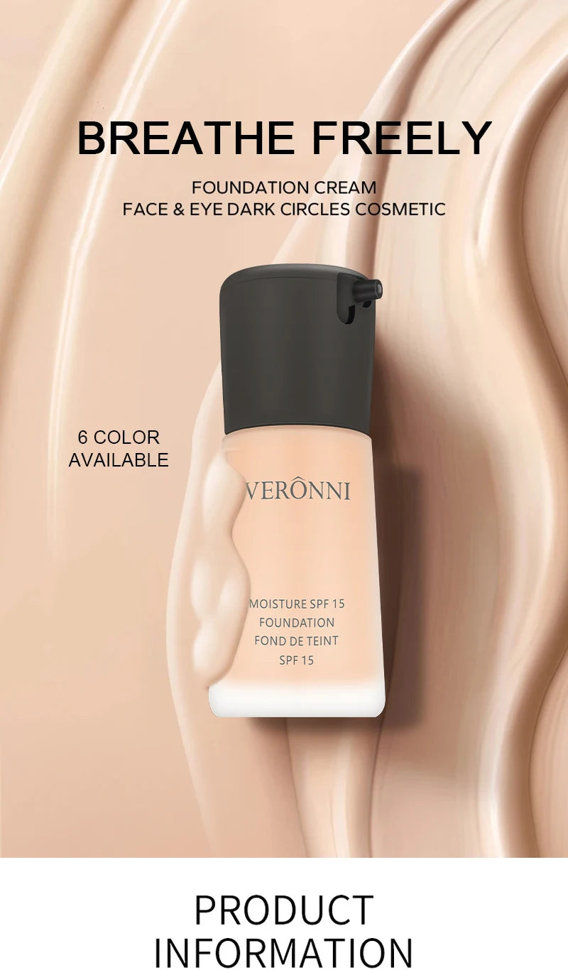 Full Coverage Moisturizing Foundation for Flawless Skin