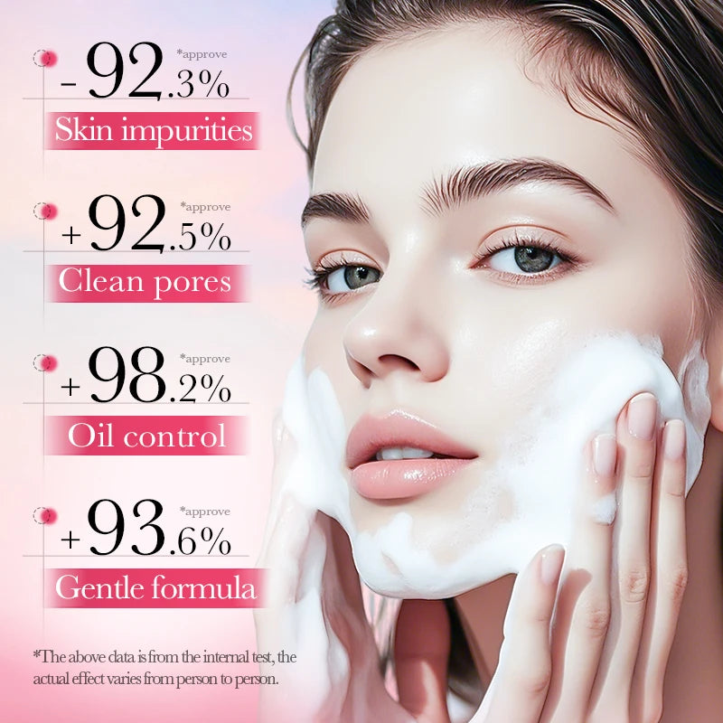 Rose Amino Acid Gentle Facial Cleansing Mousse