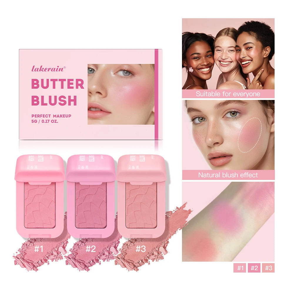 Silky Butter Cream Blush for Long-Lasting Natural Glow - 1