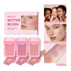 Silky Butter Cream Blush for Long-Lasting Natural Glow