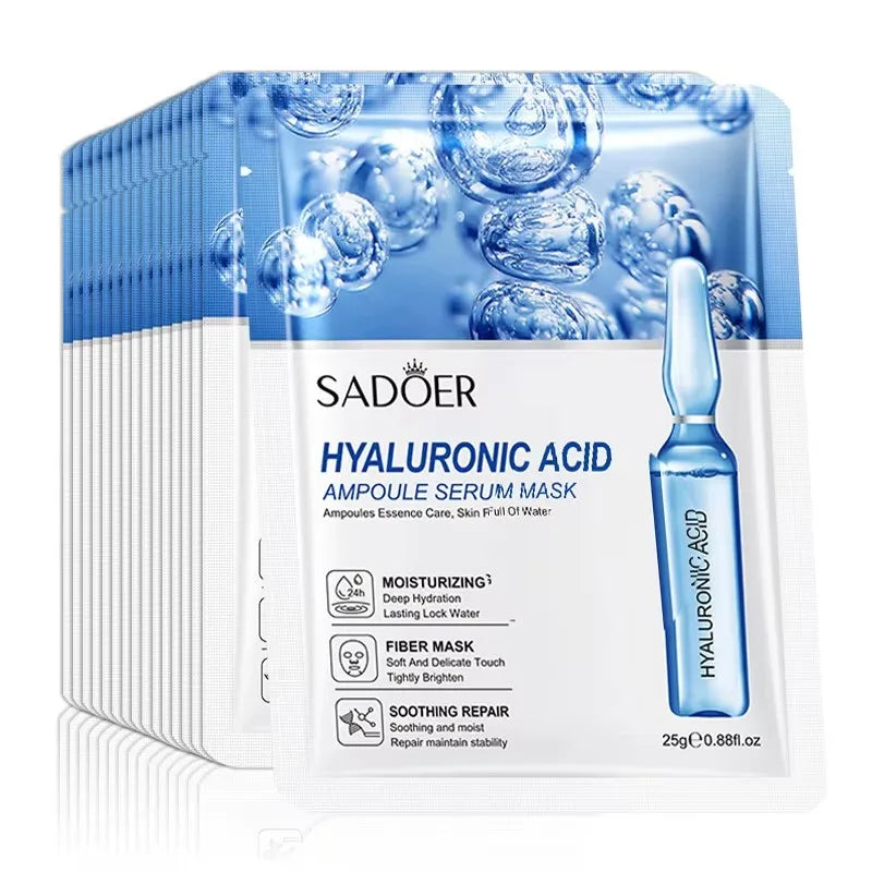 Hydrating Hyaluronic Acid Sheet Masks for Radiant Skin